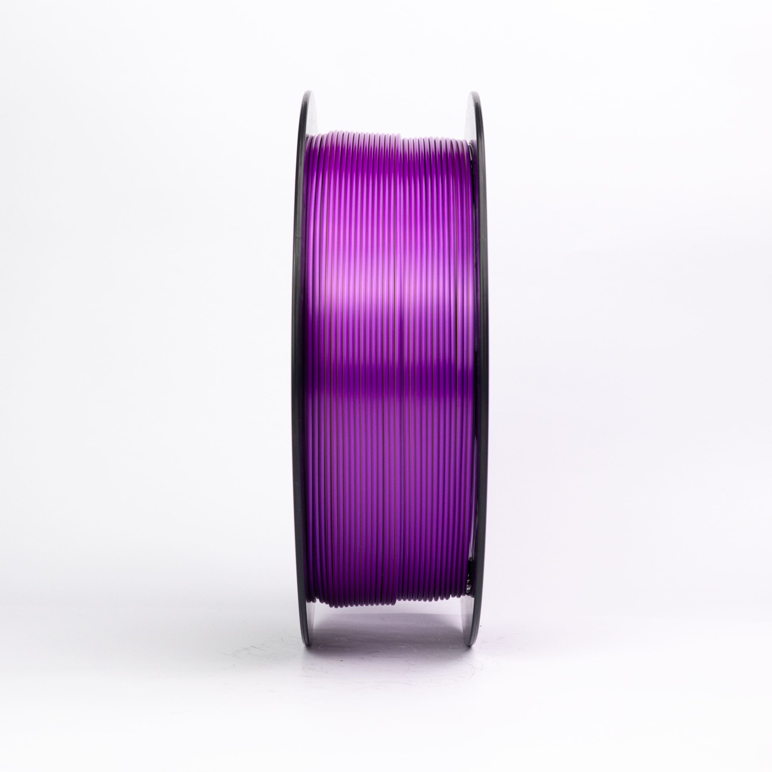 Filamento PLA Silk Tricolor Preto, Roxo e Dourado 4